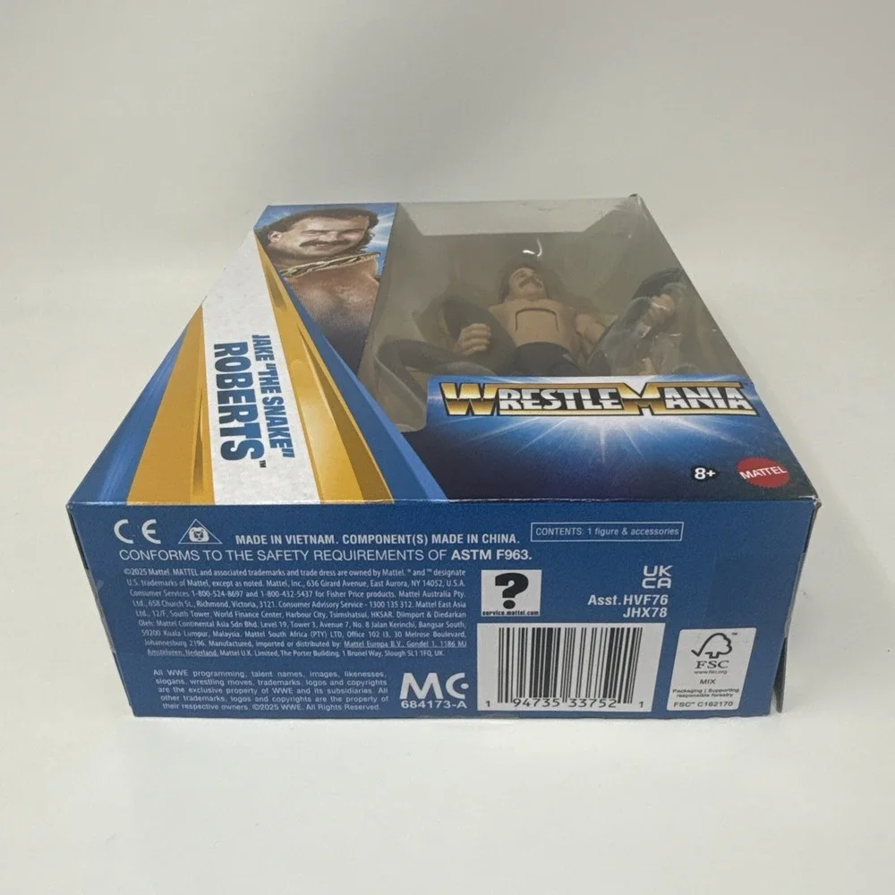 Mattel WWE Wrestlemania Elite 2026 Jake 